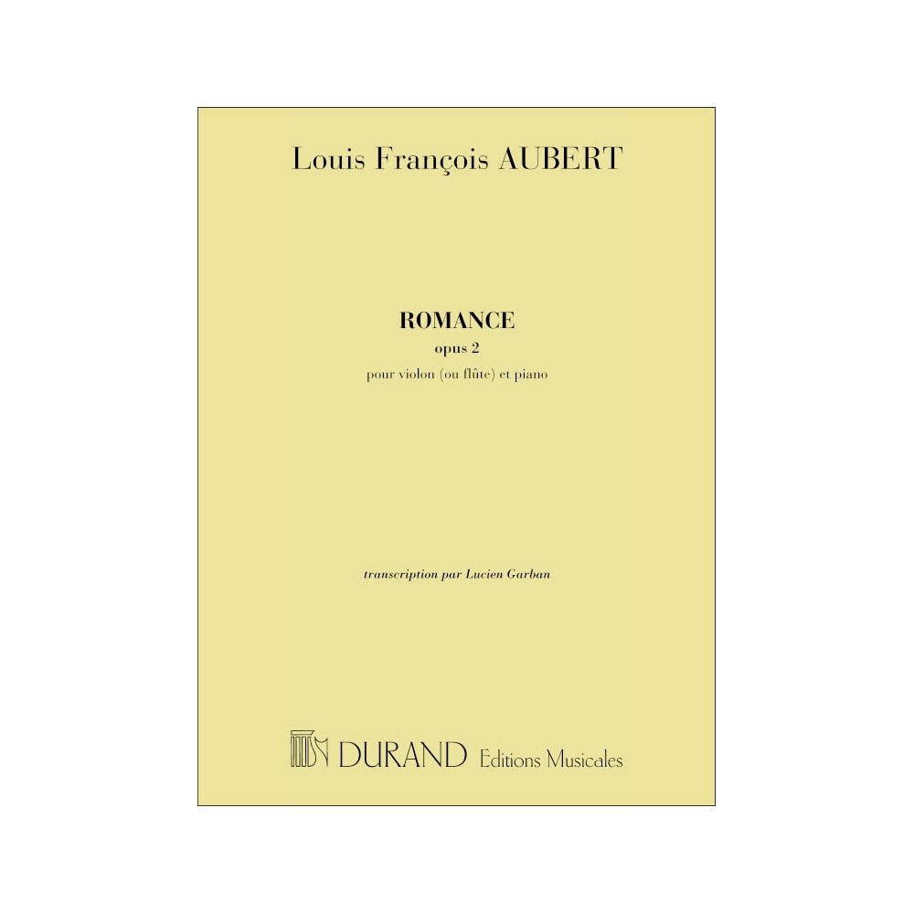 Aubert, Louis - Romance Fl. Ou Vl-Piano