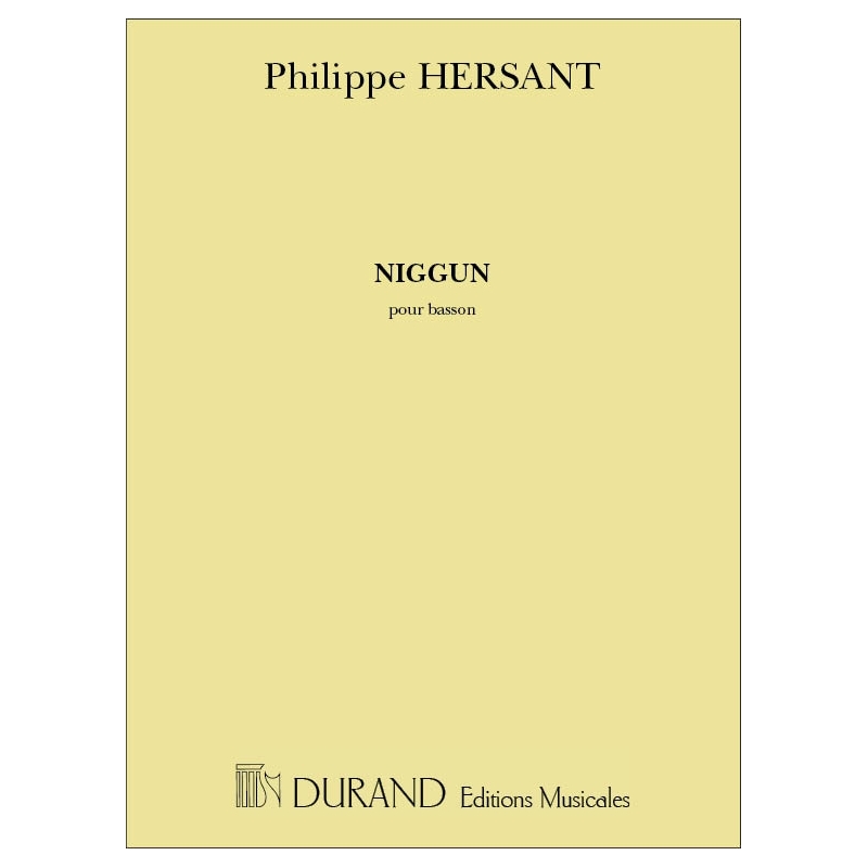 Hersant, Philippe - Niggun