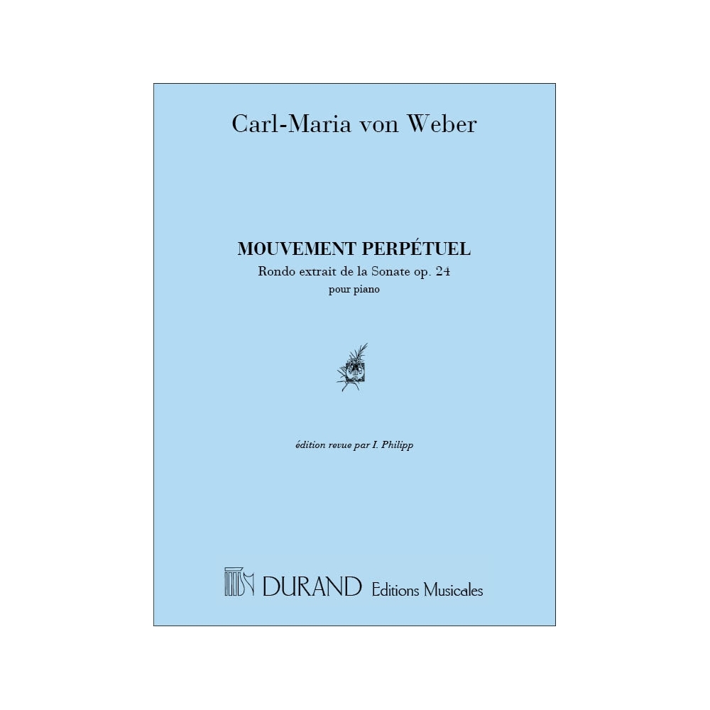 Weber, Carl Maria - Mouvement Perpetuel Piano