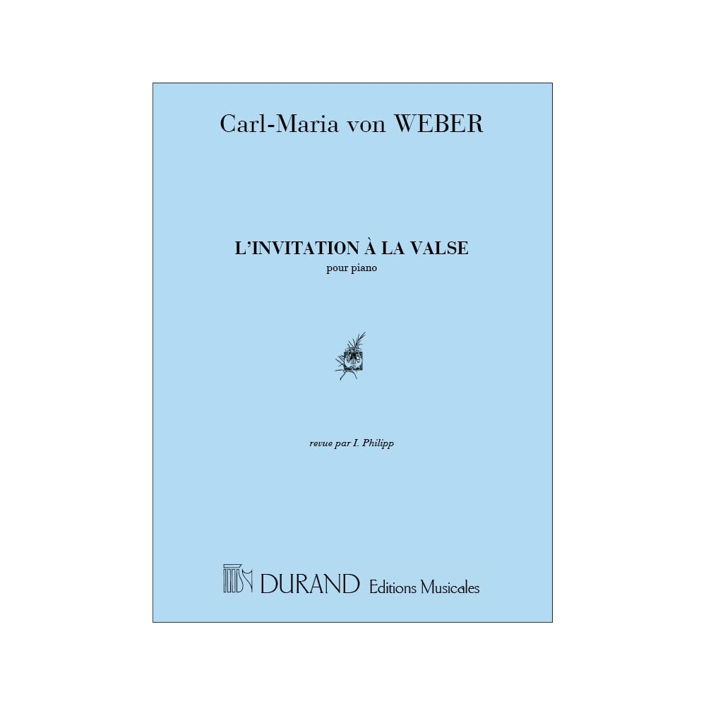 Weber, Carl Maria - Invitation A La Valse Piano