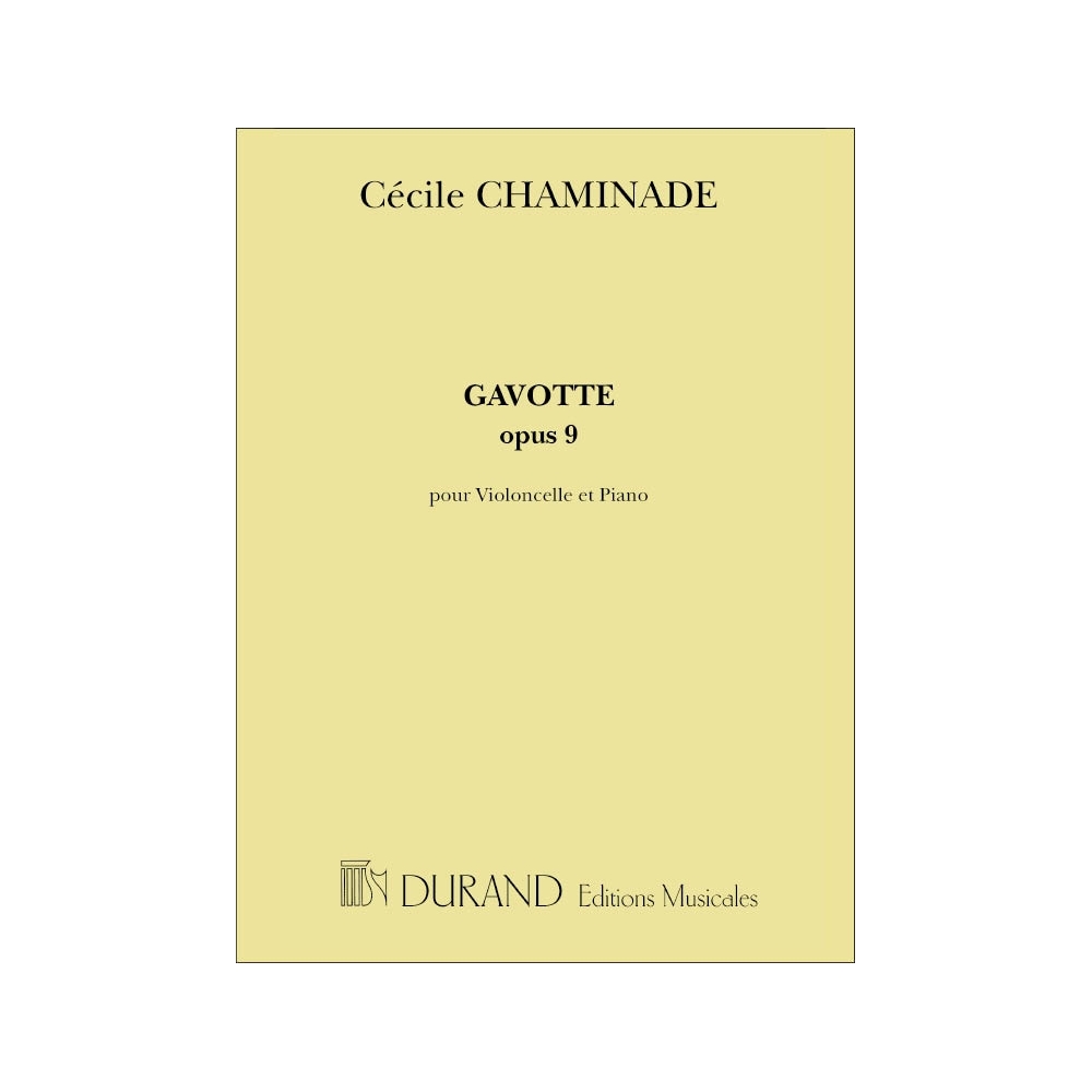 Chaminade, Cécile - Gavotte, Opus 9