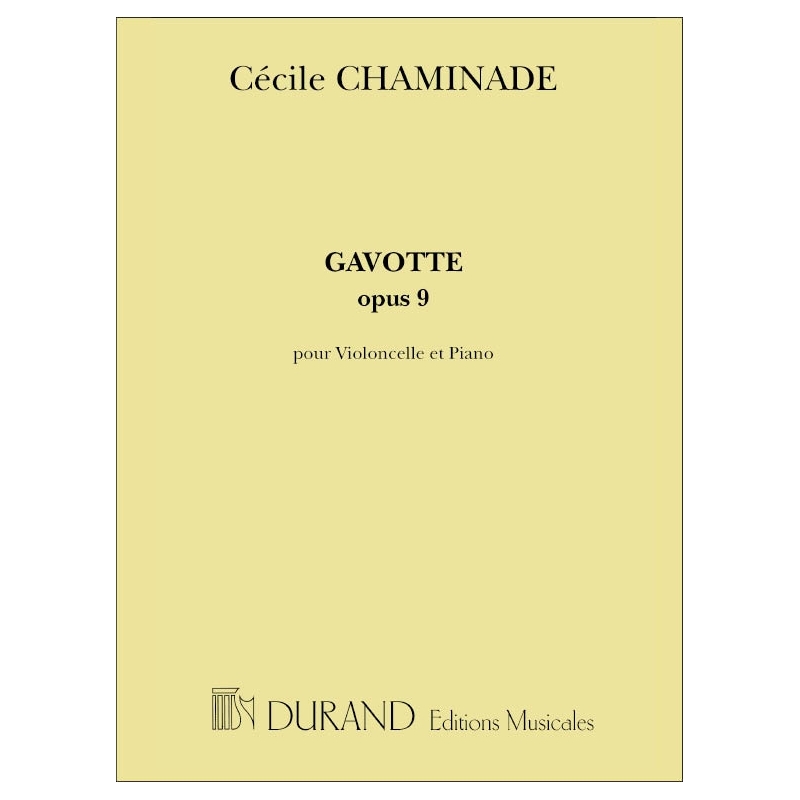 Chaminade, Cécile - Gavotte, Opus 9