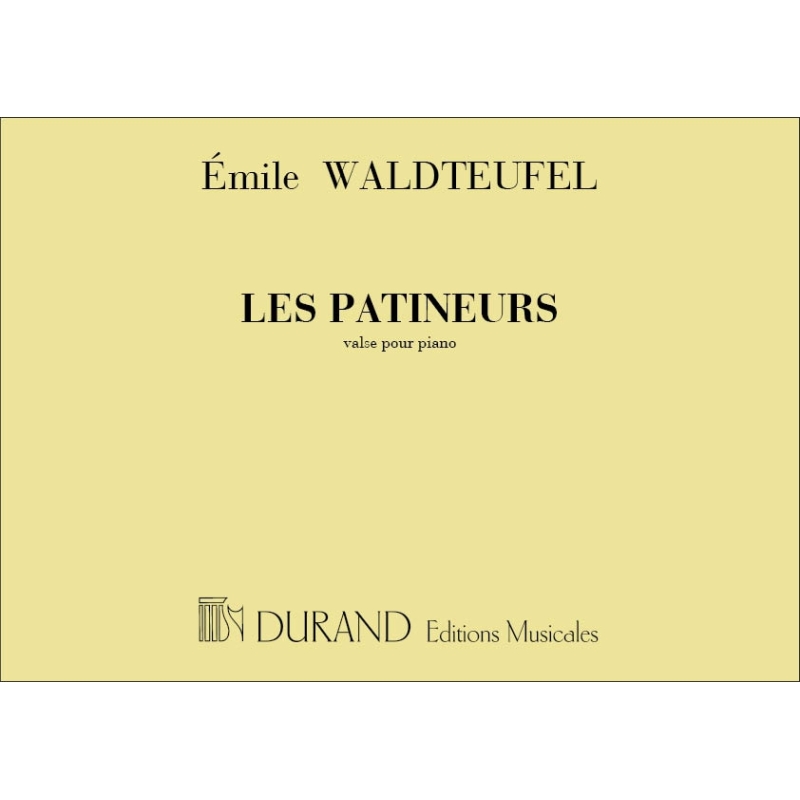 Waldteufel, Emile - Les Patineurs. Valse Pour Piano