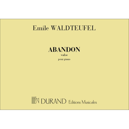 Waldteufel, Emile - Abandon...
