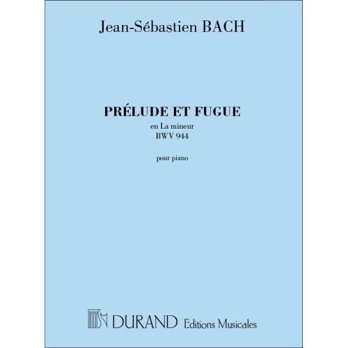 Bach, J.S - Prelude Et...