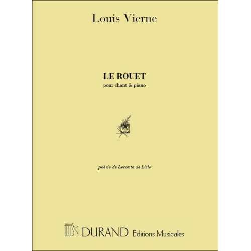 Vierne, Louis - Le Rouet...