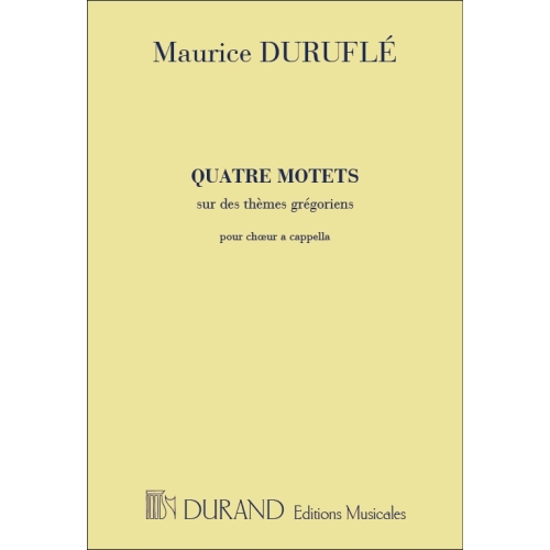 Duruflé, Maurice - 4 Motets...