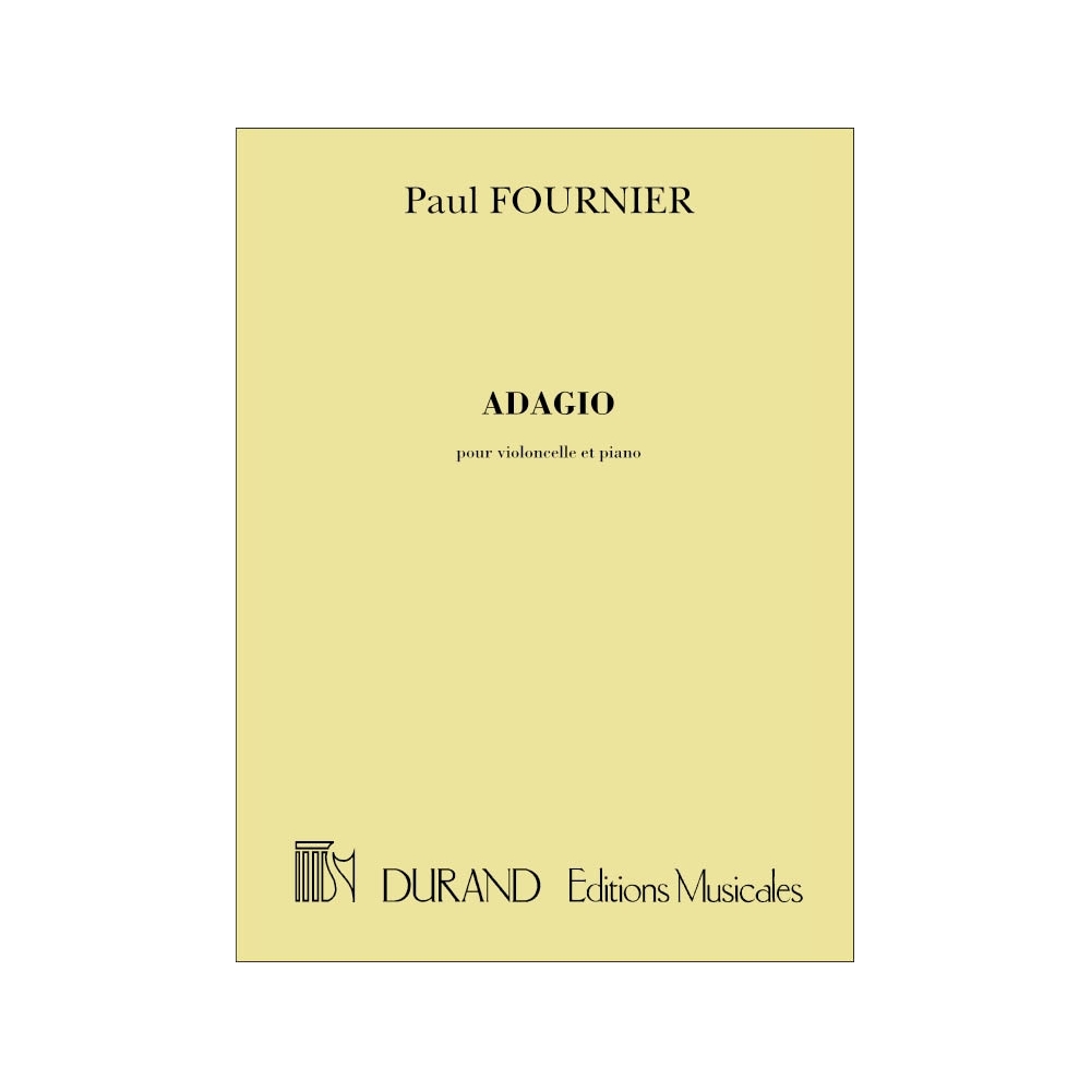 Fournier, P. - Adagio, Pour Violoncelle Et Piano