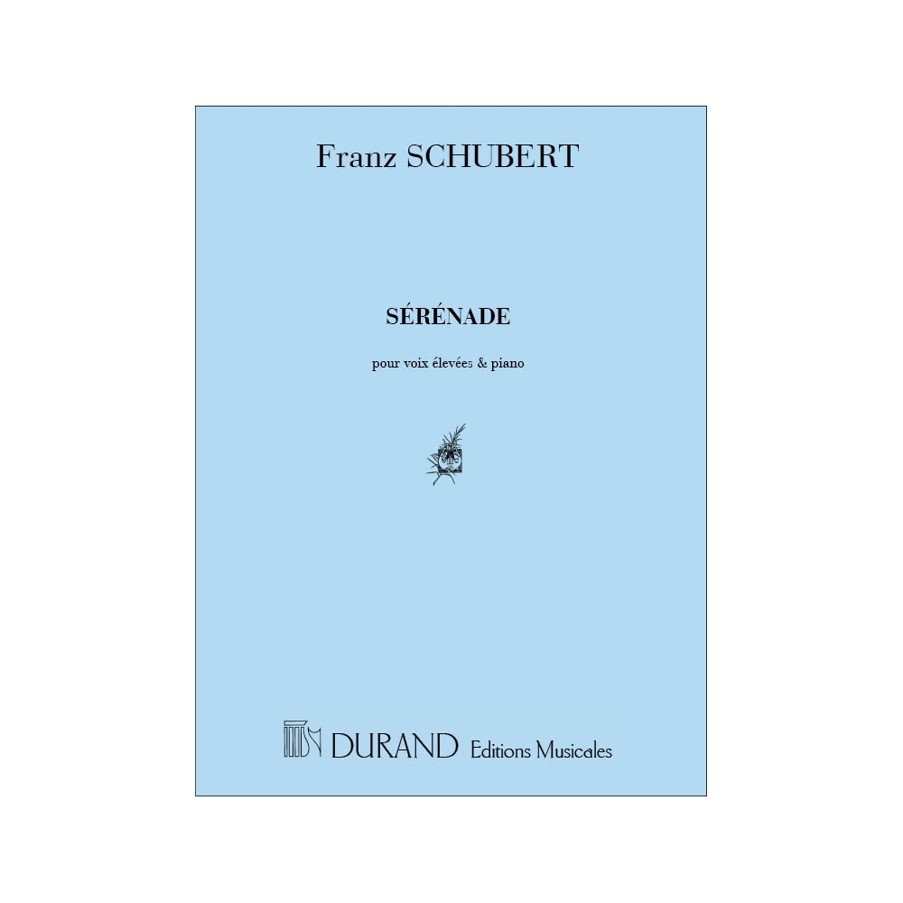 Schubert, Franz - Sérénade pour Voix Élevées et Piano