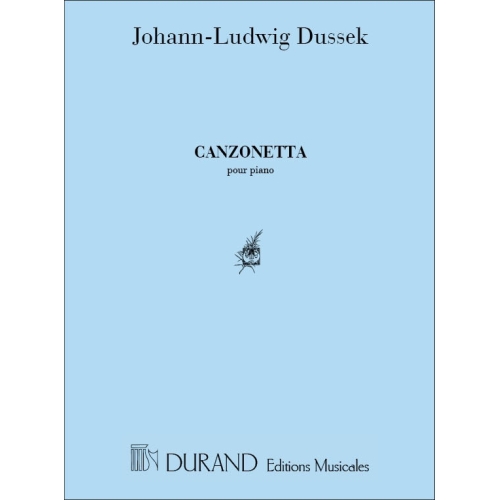 Dussek, Jan Ladislav - Canzonetta Piano
