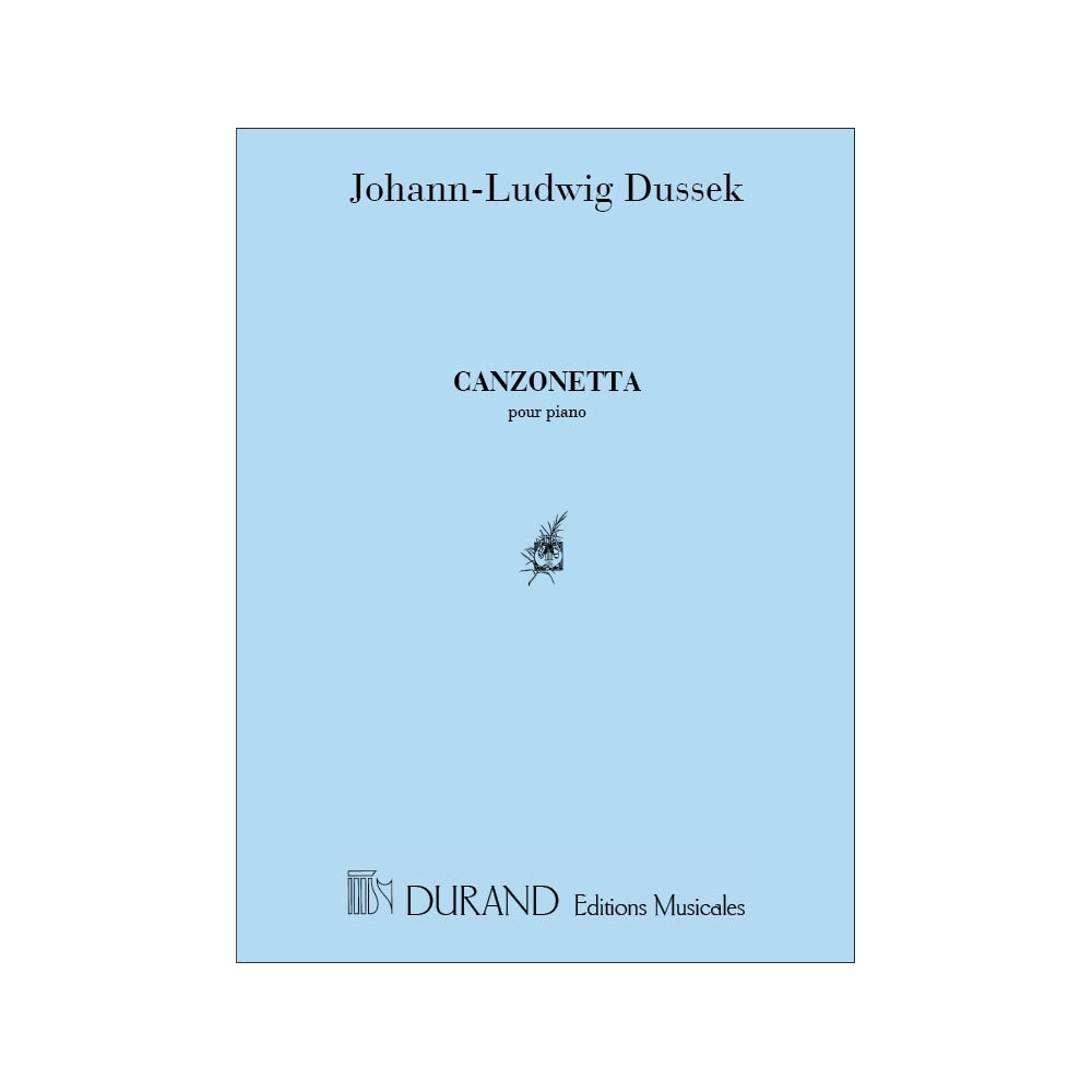 Dussek, Jan Ladislav - Canzonetta Piano