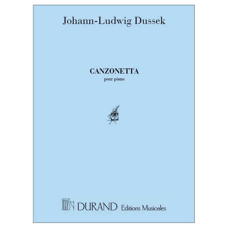 Dussek, Jan Ladislav - Canzonetta Piano