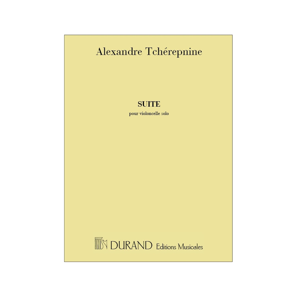 Tcherepnin, Alexander - Suite Violoncelle Seul