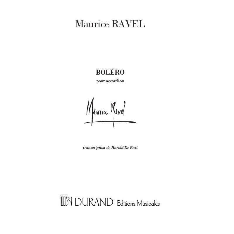 Ravel, Maurice - Boléro