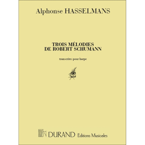Schumann, Robert - 3 Melodies