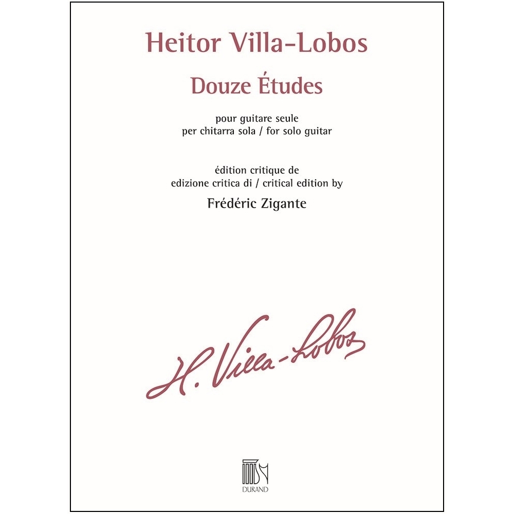 Villa-Lobos, Heitor - 12 Études