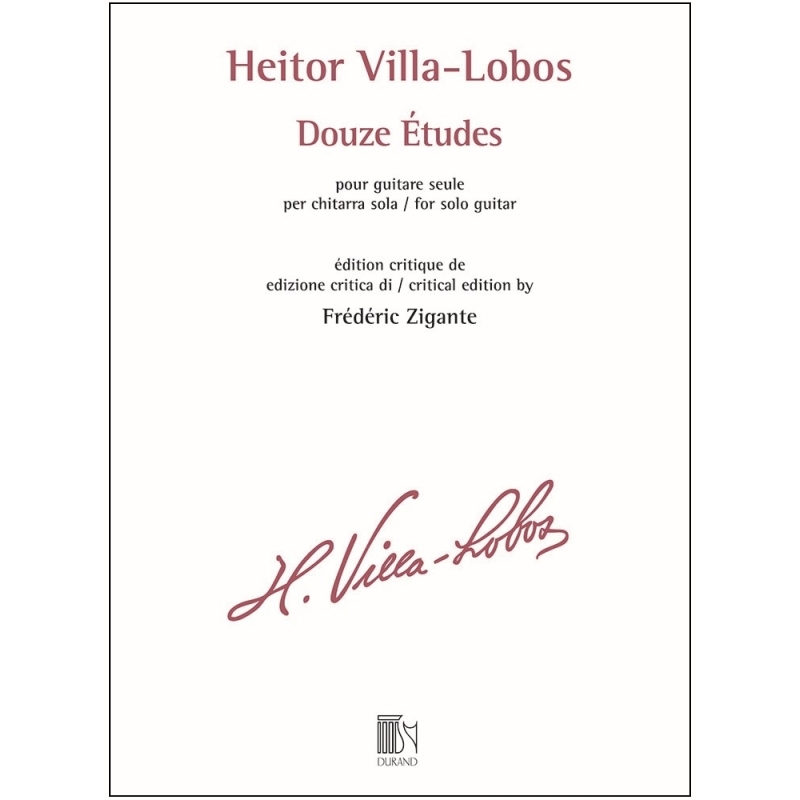 Villa-Lobos, Heitor - 12 Études
