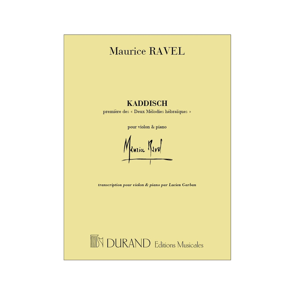 Ravel, Maurice - Kaddisch