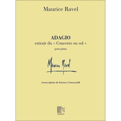 Ravel, Maurice - Adagio...