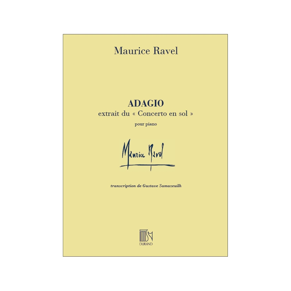 Ravel, Maurice - Adagio assai (from Concerto in G-major)