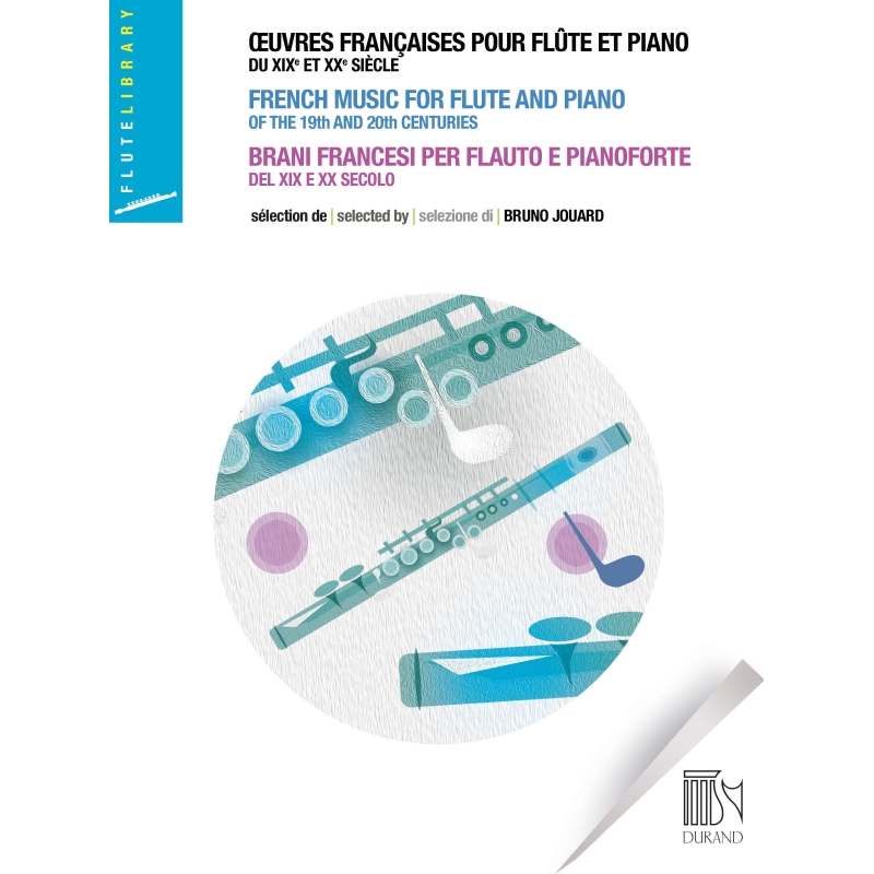 Œuvres françaises pour flûte et piano