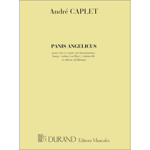 Caplet, André - Panis Angelicus