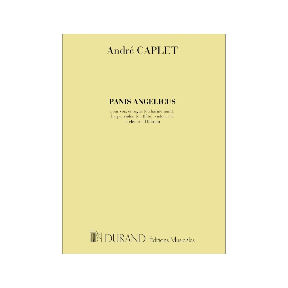 Caplet, André - Panis Angelicus