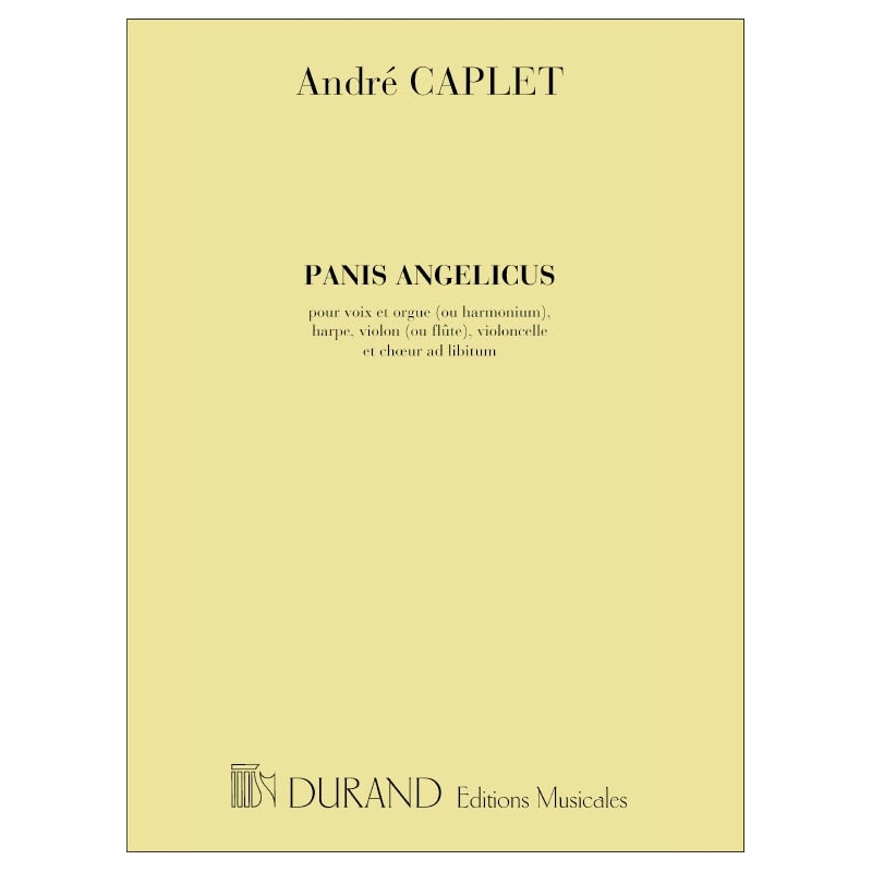 Caplet, André - Panis Angelicus