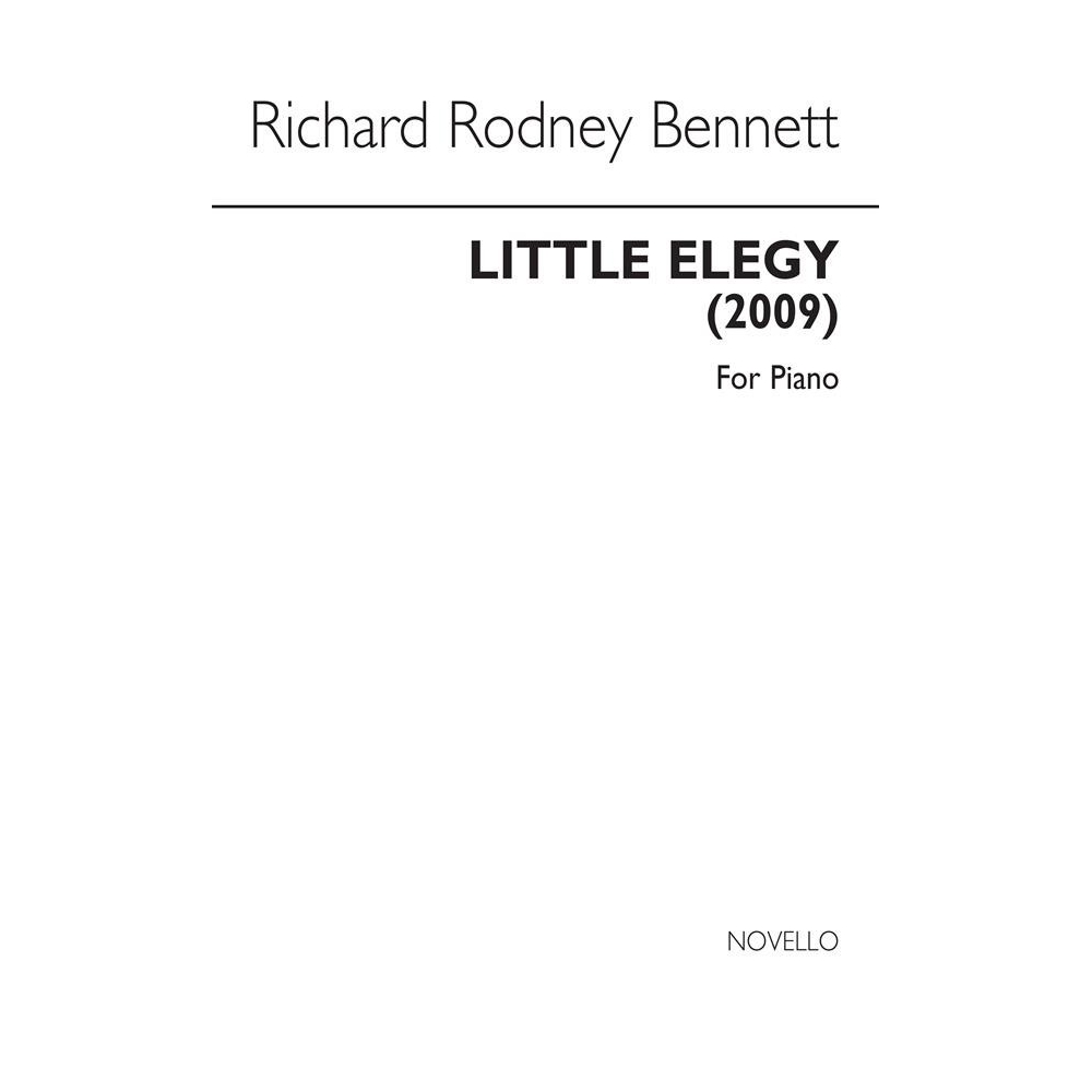 Rodney Bennet, Richard Little Elegy (2009)