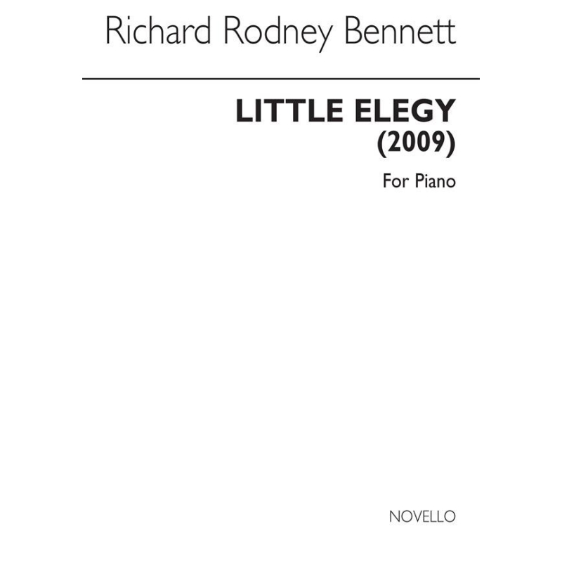 Rodney Bennet, Richard Little Elegy (2009)