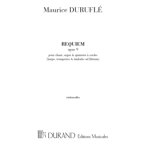 Duruflé, Maurice - Requiem...