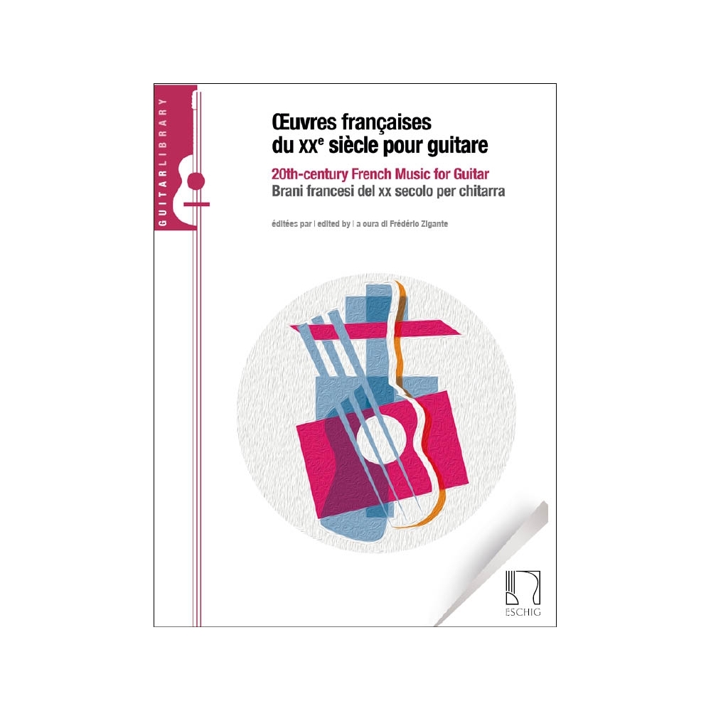 Œuvres françaises du XXe siècle pour guitare