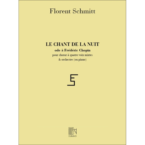 Schmitt, Florent - Chant De...