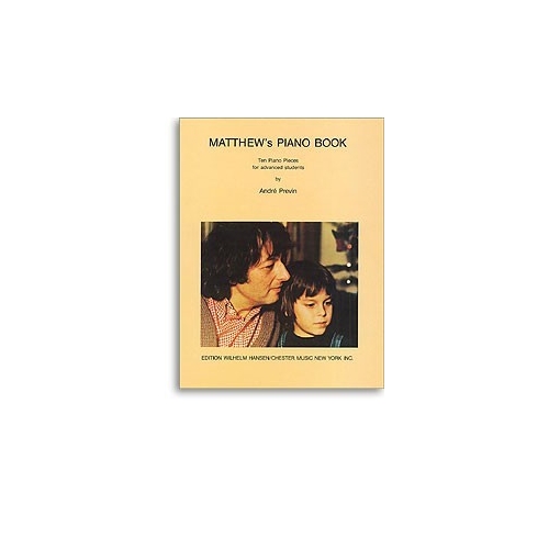 Previn Matthews Piano Book