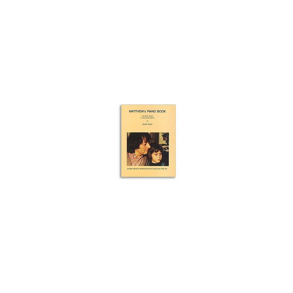 Previn, André - Matthew's Piano Book