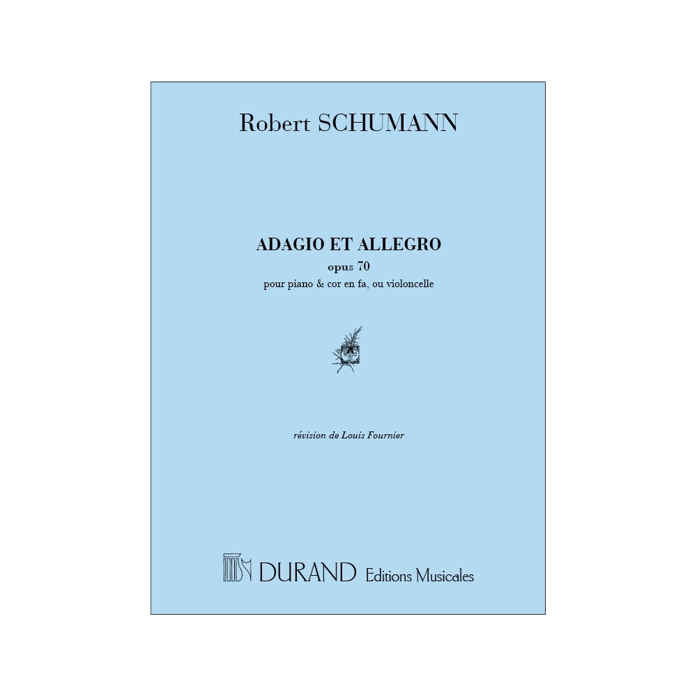 Schumann, Robert - Adagio & Allegro Violoncelle-Piano