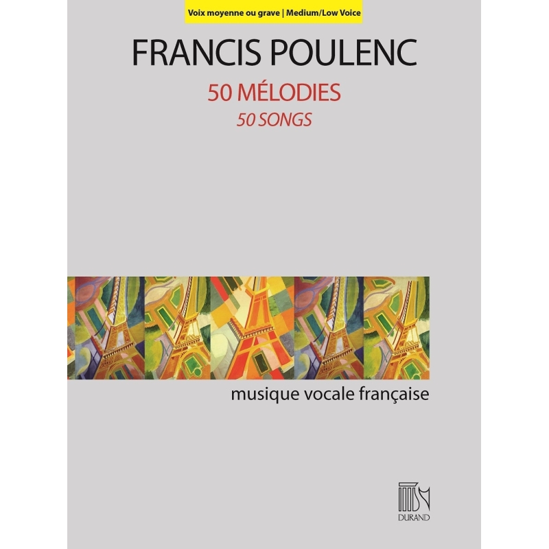 Poulenc, Francis - 50 Mélodies