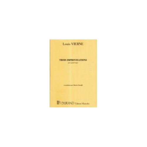 Vierne, Louis - Trois...