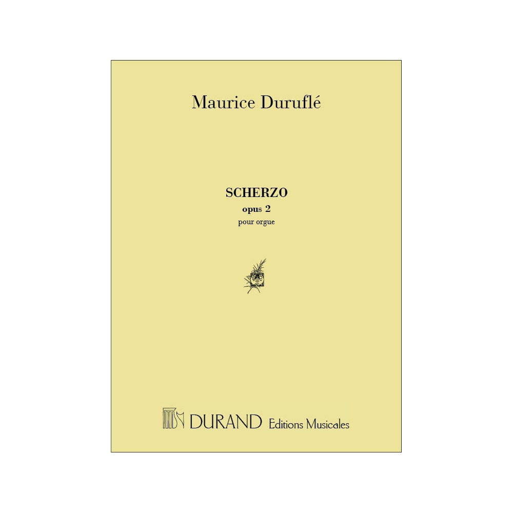 Duruflé, Maurice - Scherzo Pour Orgue Opus 2