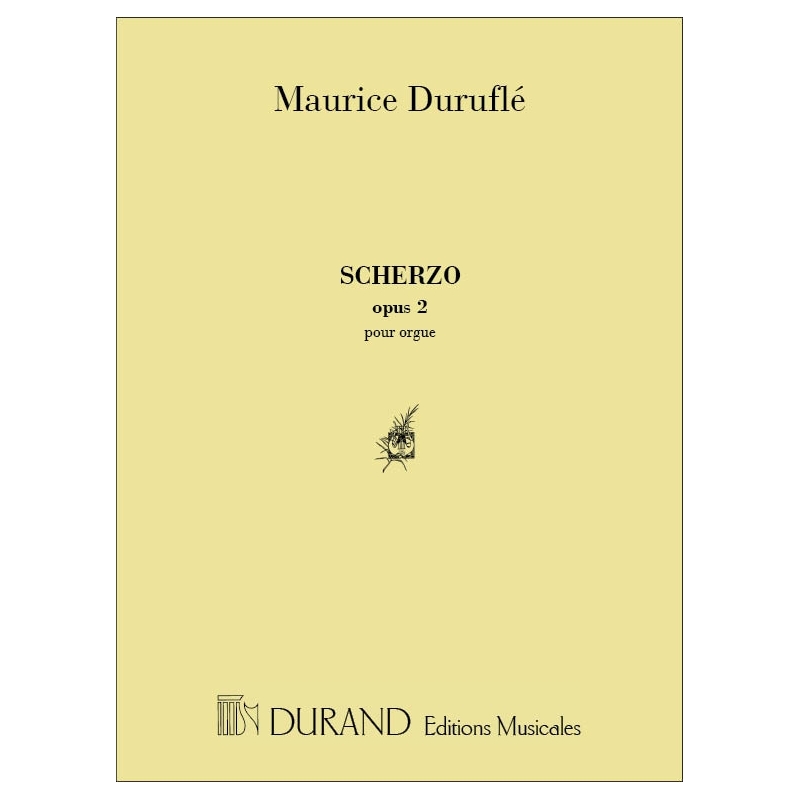 Duruflé, Maurice - Scherzo Pour Orgue Opus 2