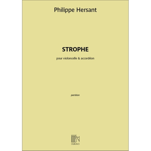 Hersant, Philippe - Strophe