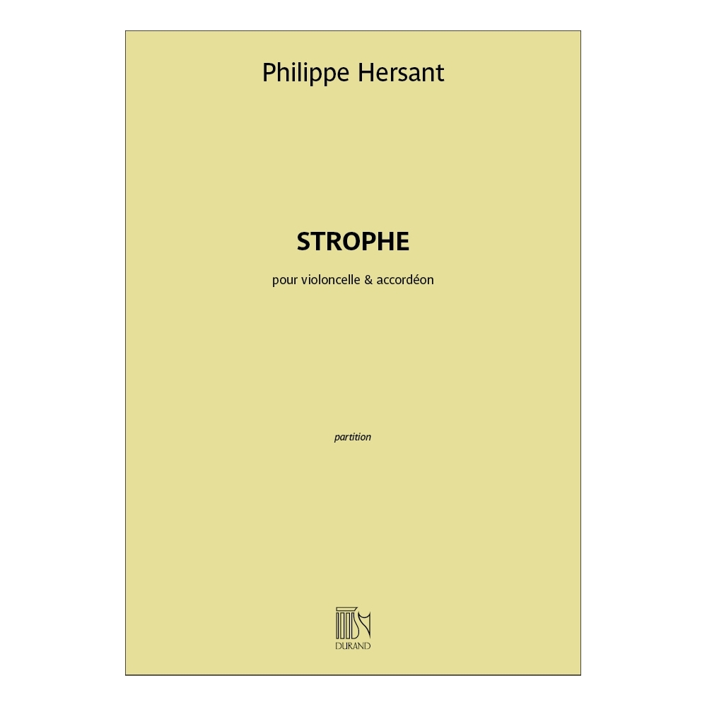 Hersant, Philippe - Strophe