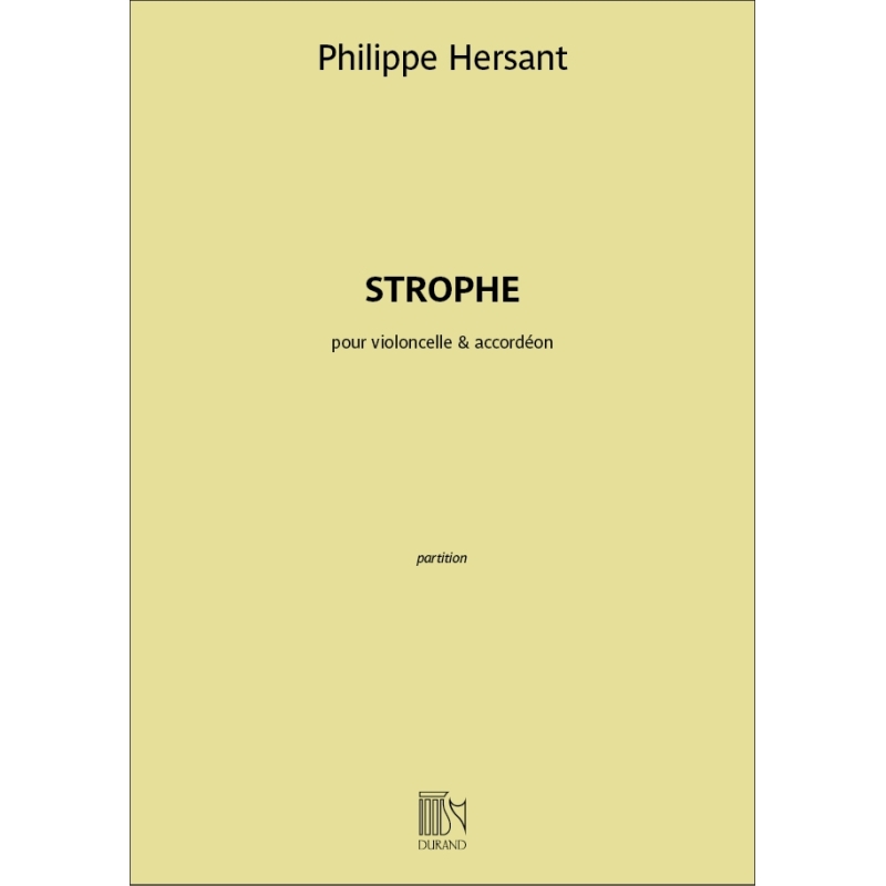 Hersant, Philippe - Strophe