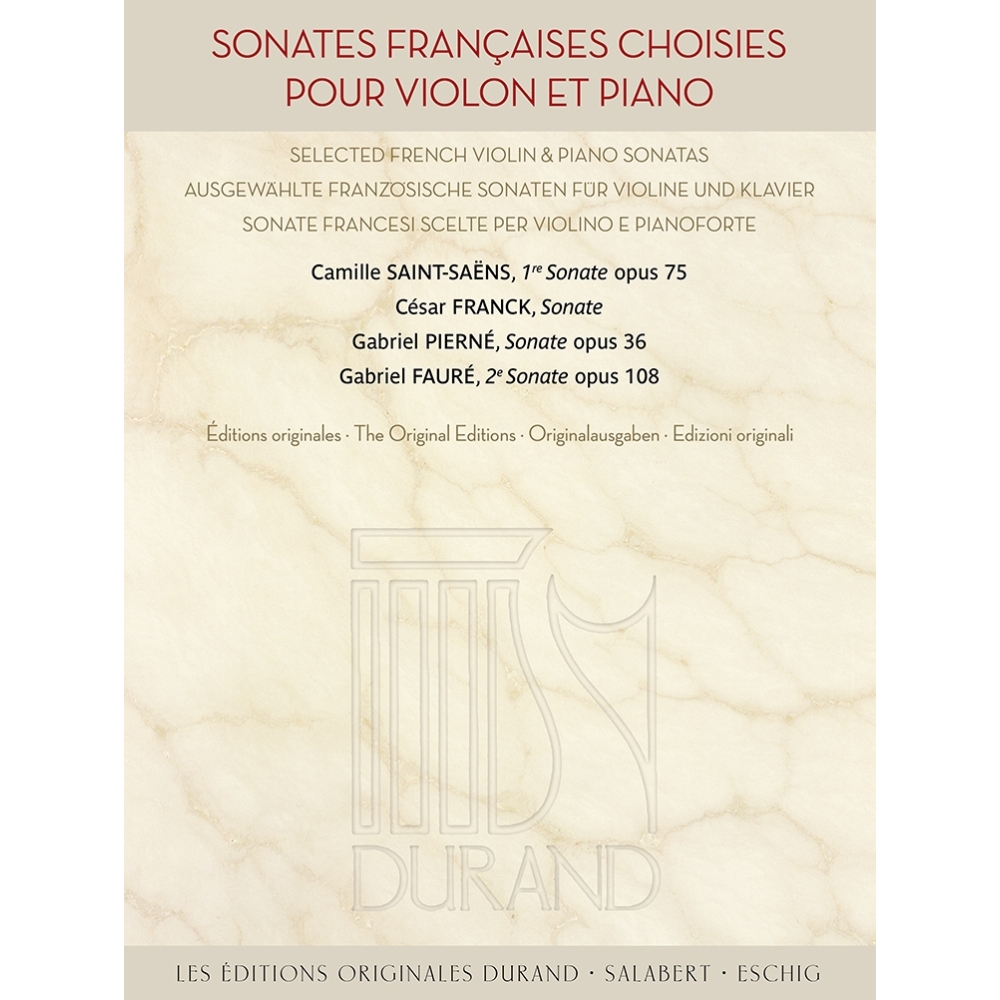 Sonates françaises choisies