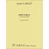 Caplet, André - 3 Fables De Jean De La Fontaine Mezzo-Piano