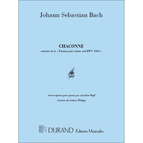 Bach, J.S - Chaconne Piano