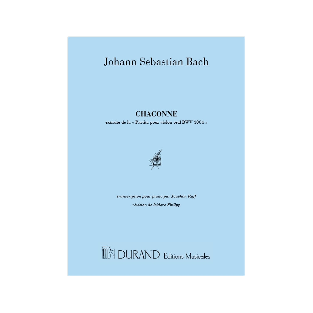 Bach, J.S - Chaconne Piano