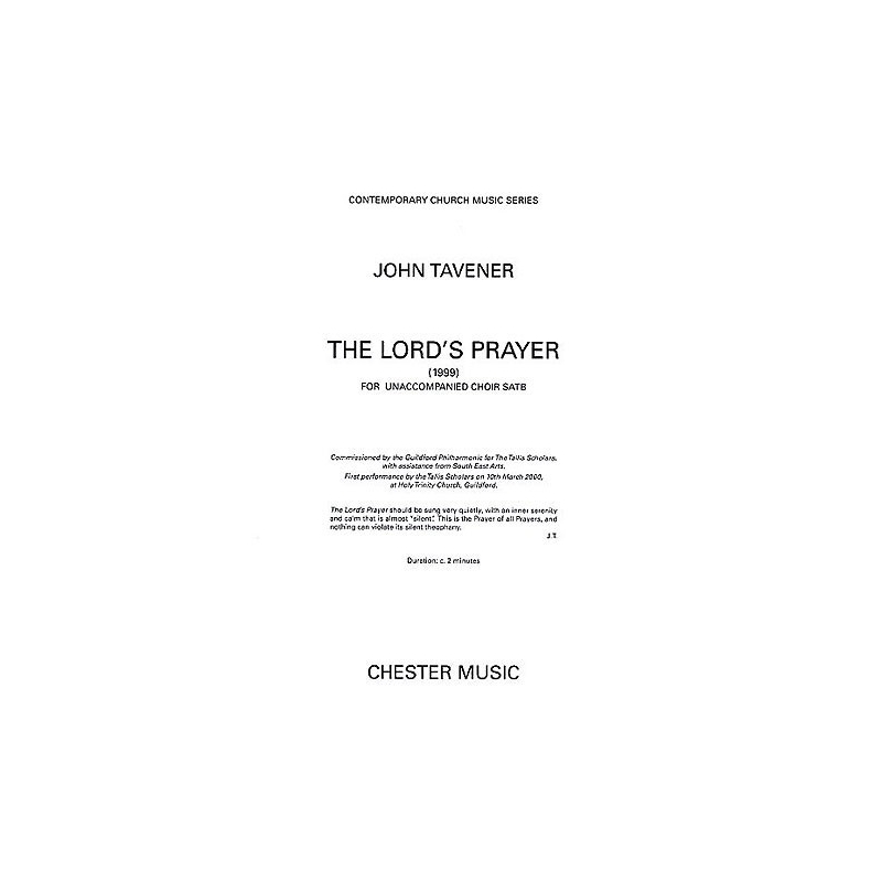 Tavener, John - The Lord's Prayer (1999)