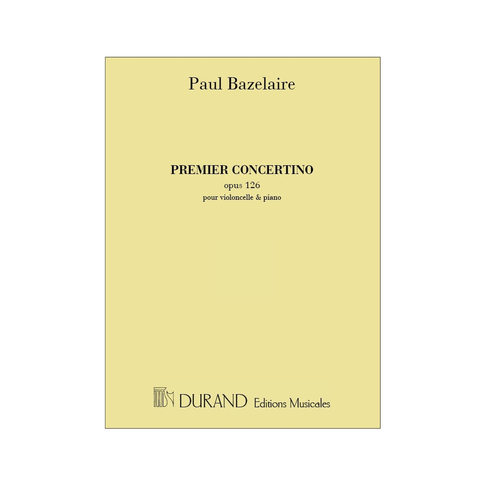 Bazelaire, Paul - Concertino N 1