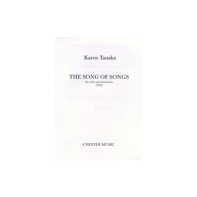 Tanaka, Karen - The Song Of Songs For Cello And Electronics (1996)